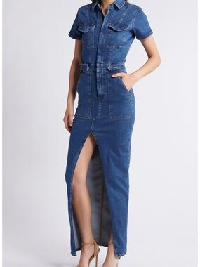 good american scuba modern tank maxi dress Buy Good American Pink Modern Tank Maxi Dress in Scuba For Women Online